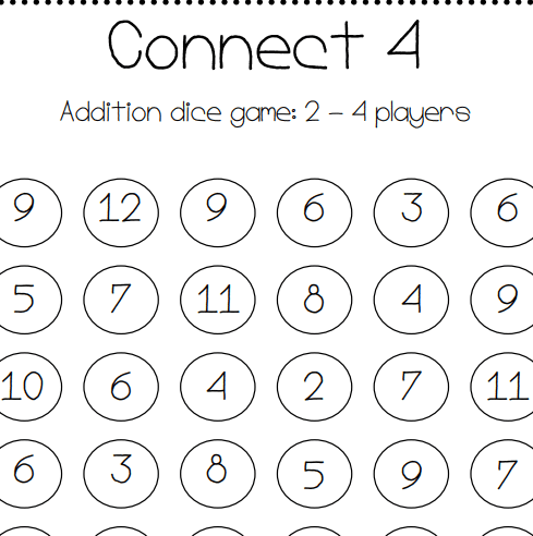 Mash > Infants > Connect Four Addition &amp; Subtraction - Maths Games Bundle